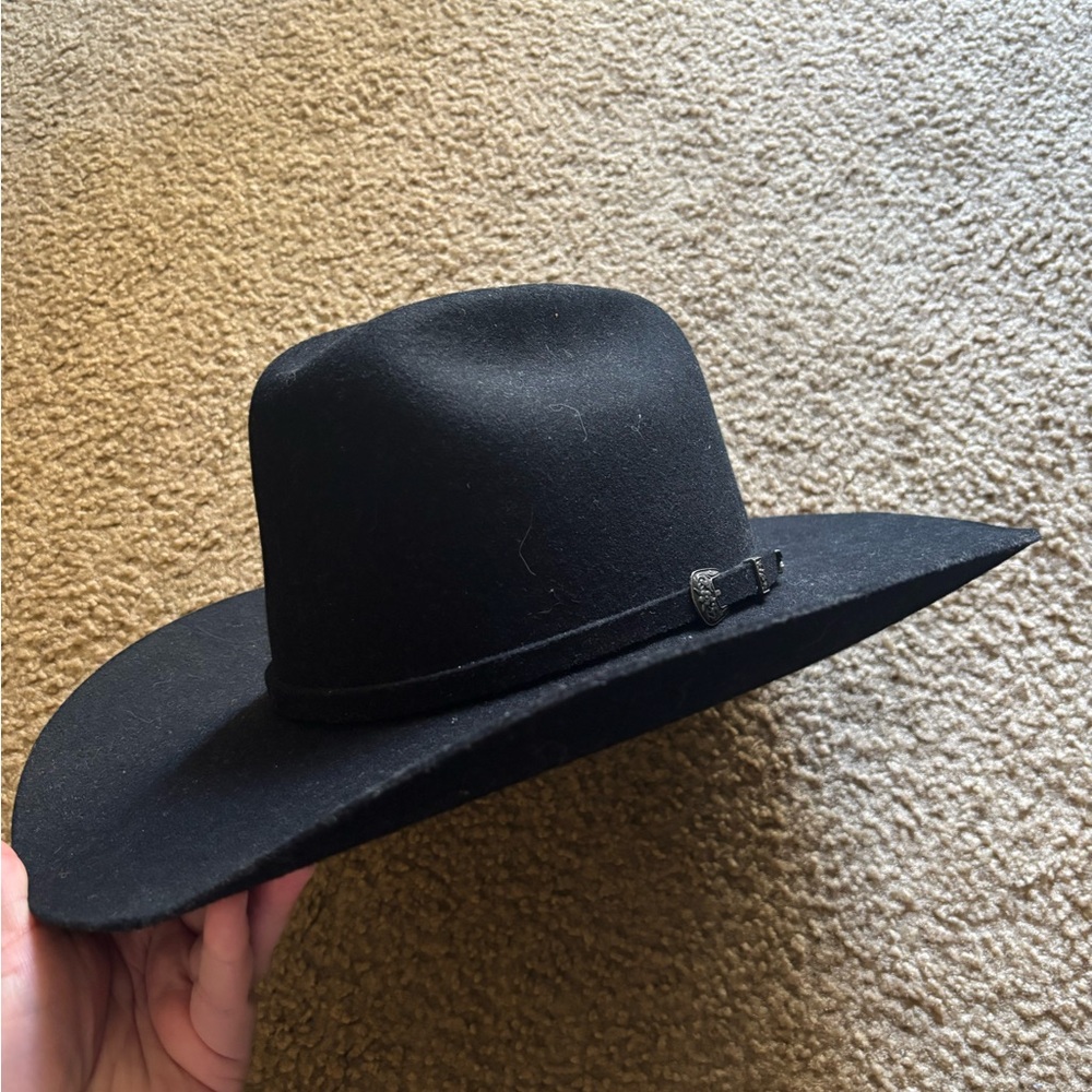 MHT Master Hatters of Texas Denton Cowboy Hat Men Black 3X Beaver Western